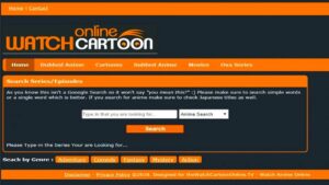 Understanding Watchcartoononline.io